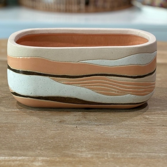 NWT Anthropologie Layered Landscape Pot, Window, Sold Out - Picture 2 of 11